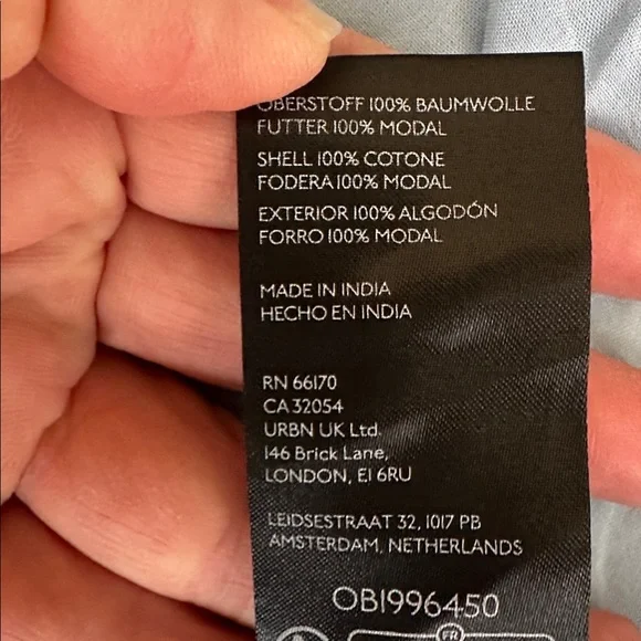 Anthropologie Maeve Mini Dress Keiko Blue Floral - Picture 8 of 11